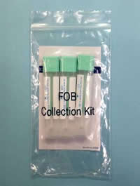 Faecal Occult Blood (FOB) kit